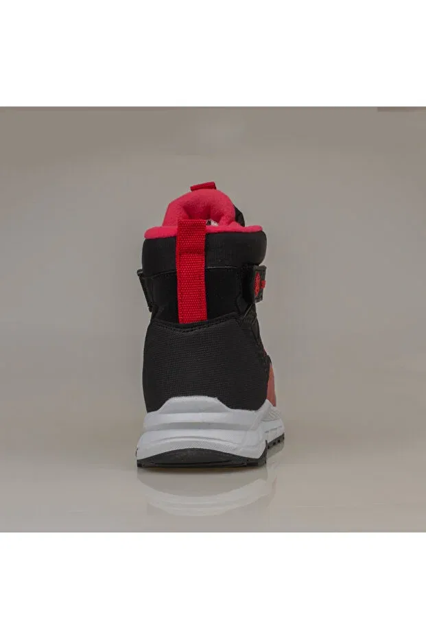 Детские ботинки для девочек на плоской подошве Pepino Kids, Red — фото 4