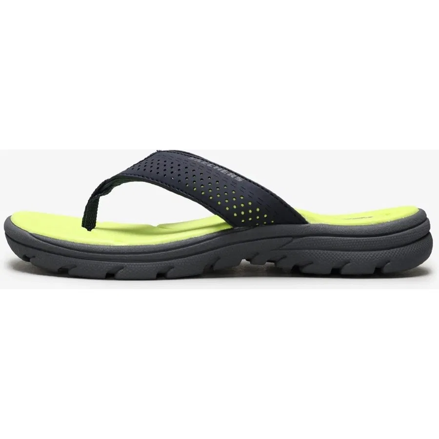 Детские сандалии-слайды с открытым носком Skechers Supreme-Pool Days, Темно-синий