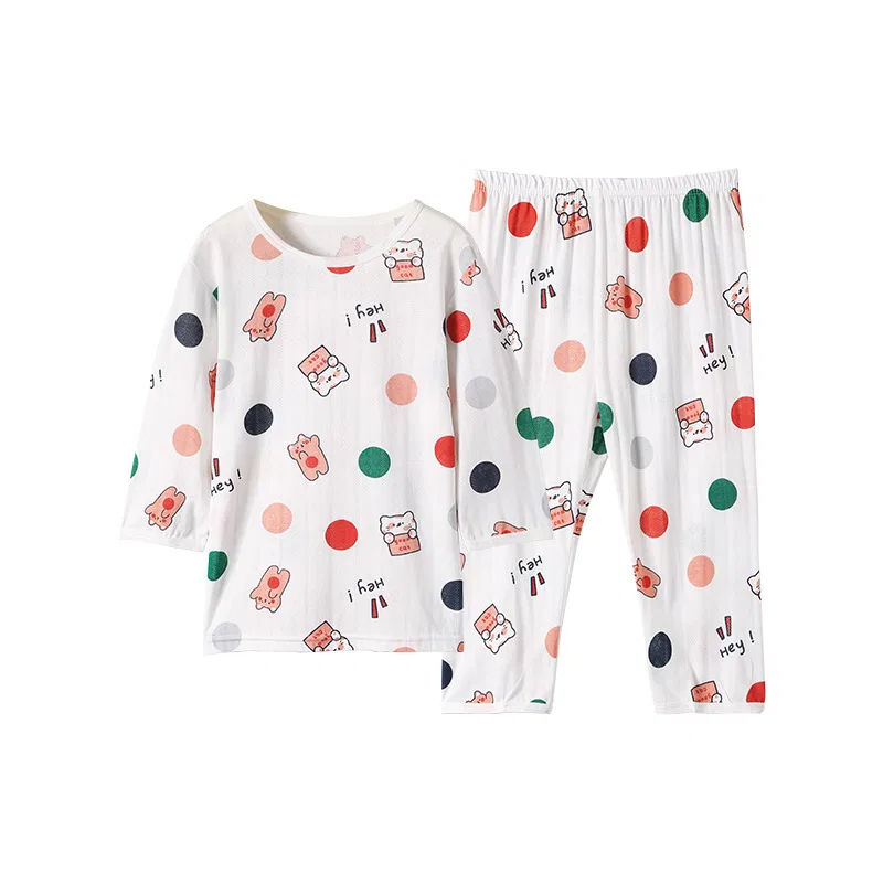 Детский комплект для отдыха с принтом Loungewear Set FENTENG