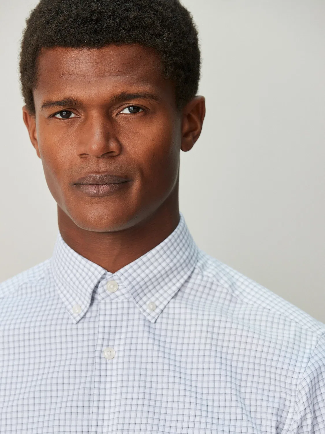 Рубашка формальная длинный рукав, Slim Fit Next, Grey Gingham