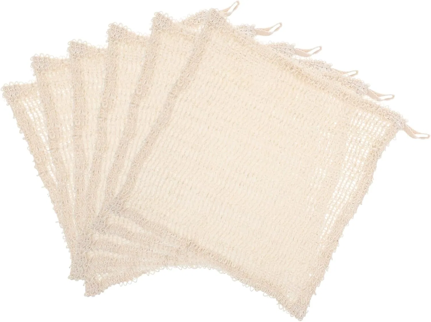 Скрабирующие полотенца для тела, OATIPHO, 6 шт, 25x25 см, Beige