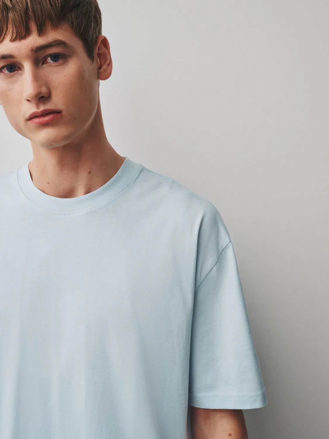 Футболка Relaxed Fit Essential Next, Blue Ice — фото 4
