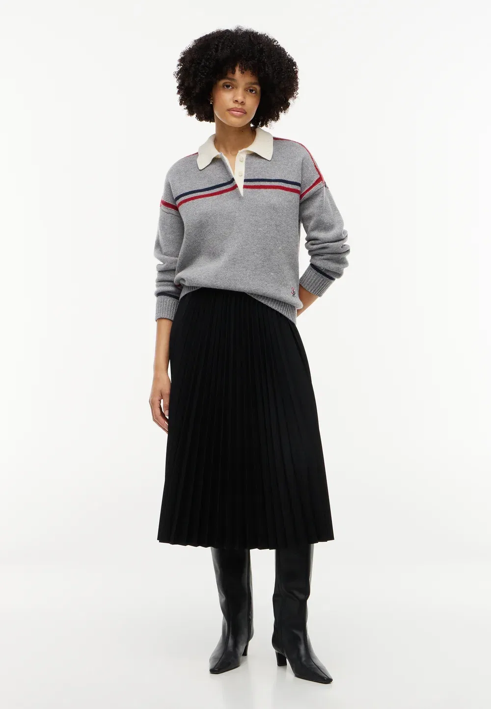Юбка А-силуэта Tommy Hilfiger, Black — фото 2