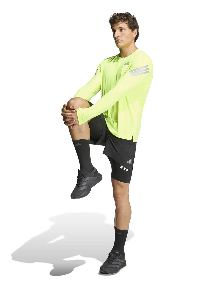 Спортивная футболка ADIDAS PERFORMANCE Performance Shirt 'Adi365 Iconic' светло-желтого цвета — фото 4