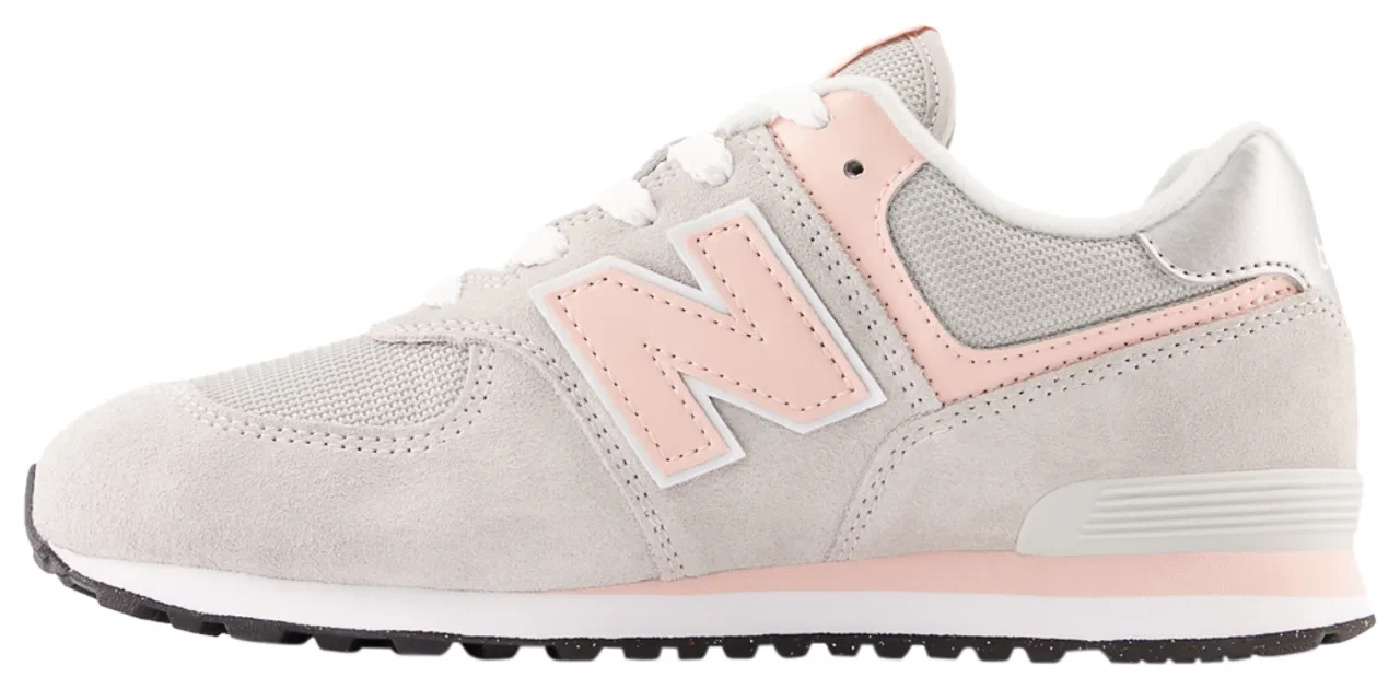 Детские кроссовки с амортизацией ENCAP 574 Core New Balance, серый/розовый — фото 2