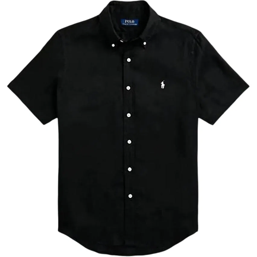 Женская рубашка с лацканами Polo Ralph Lauren, Black