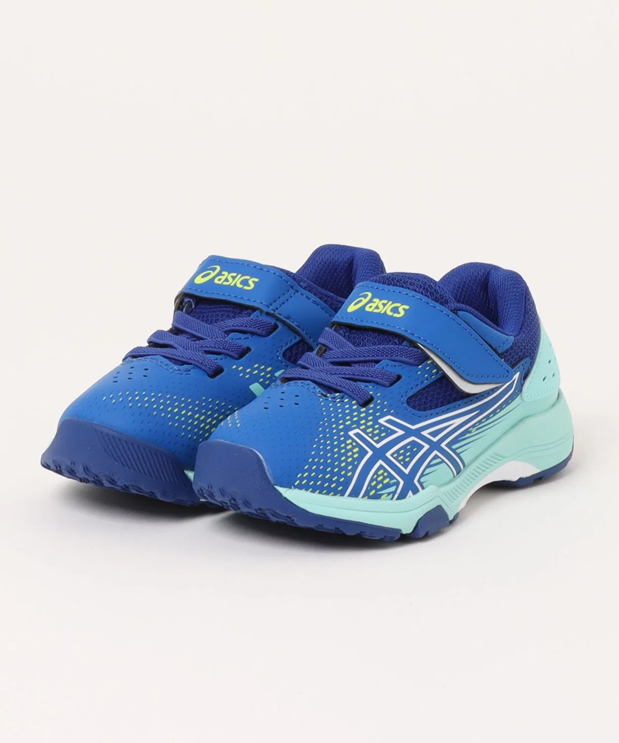 Детские кроссовки с липучкой LAZERBEAM ASICS, Blue