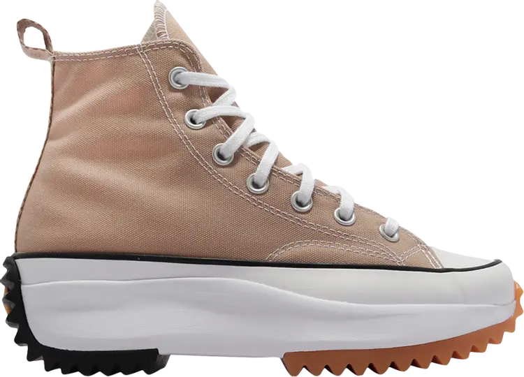 

Кроссовки Converse Run Star Hike Platform High Hemp, коричневый
