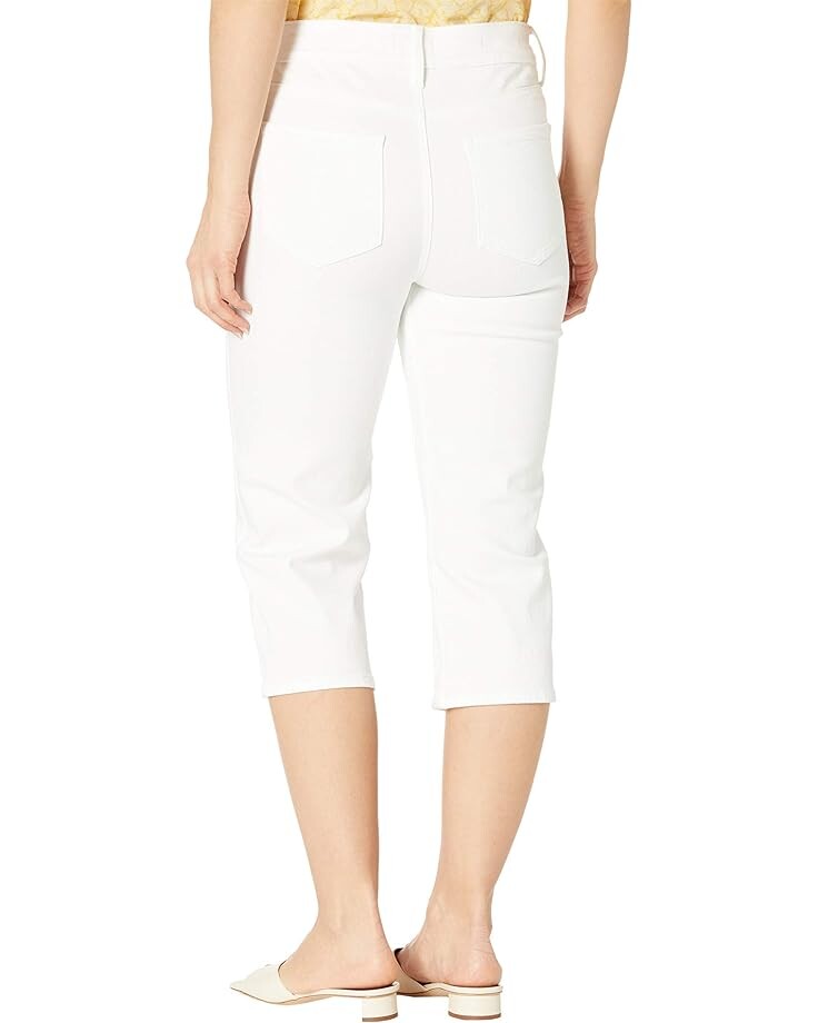 

Джинсы NYDJ Petite Thigh Shaper Crop Jeans in Optic White, цвет Optic White