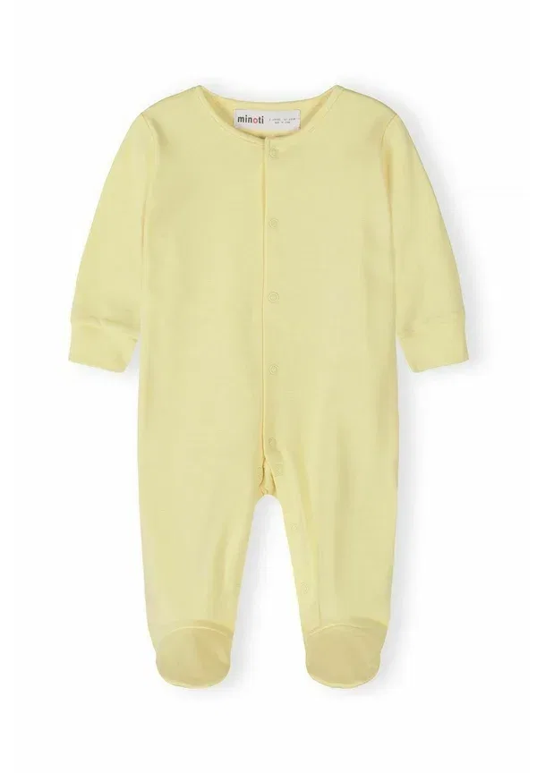 Комплект из 5 боди с длинным рукавом хлопок Sleep Suit Minoti pink coral, Yellow, желтый/розовый — фото 3