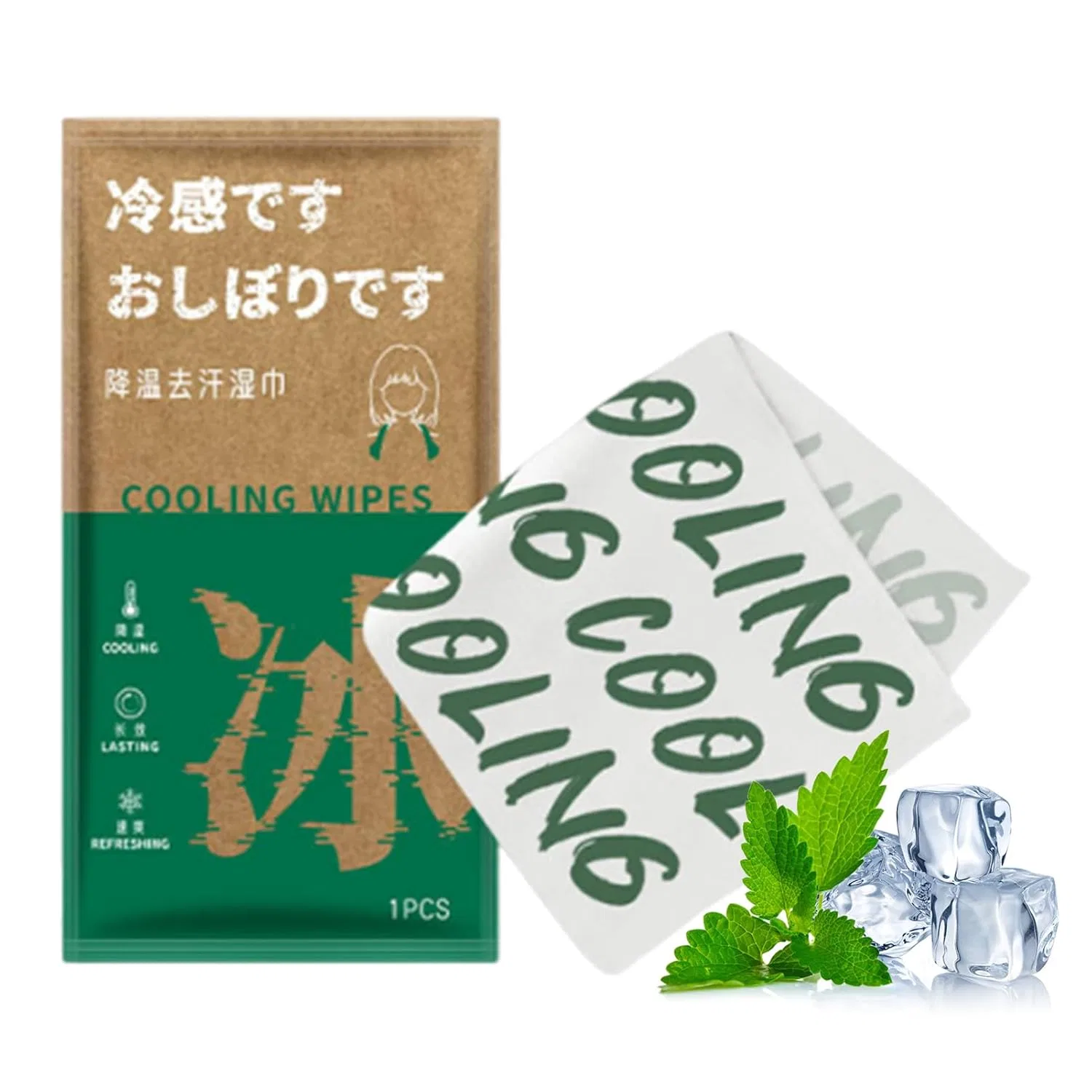 Охлаждающие салфетки для лица и тела, Jasmine Generic
