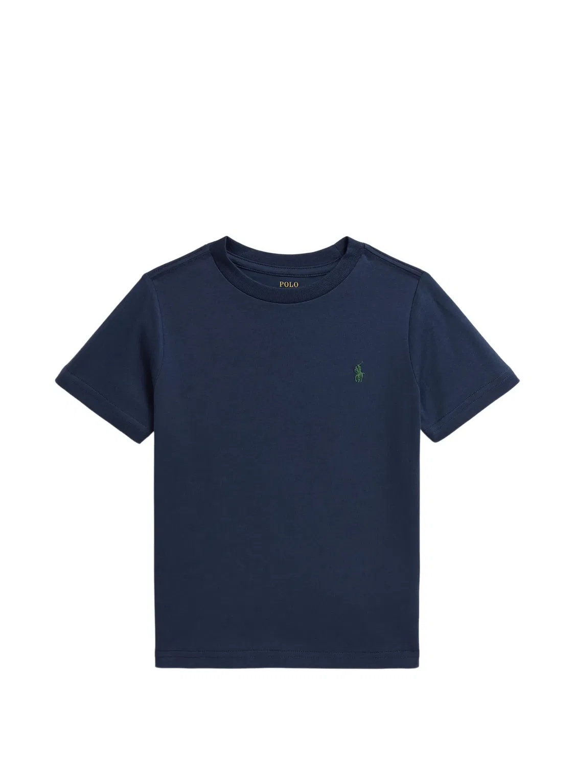 Футболка с вышивкой Pony Polo Ralph Lauren Kids, синий