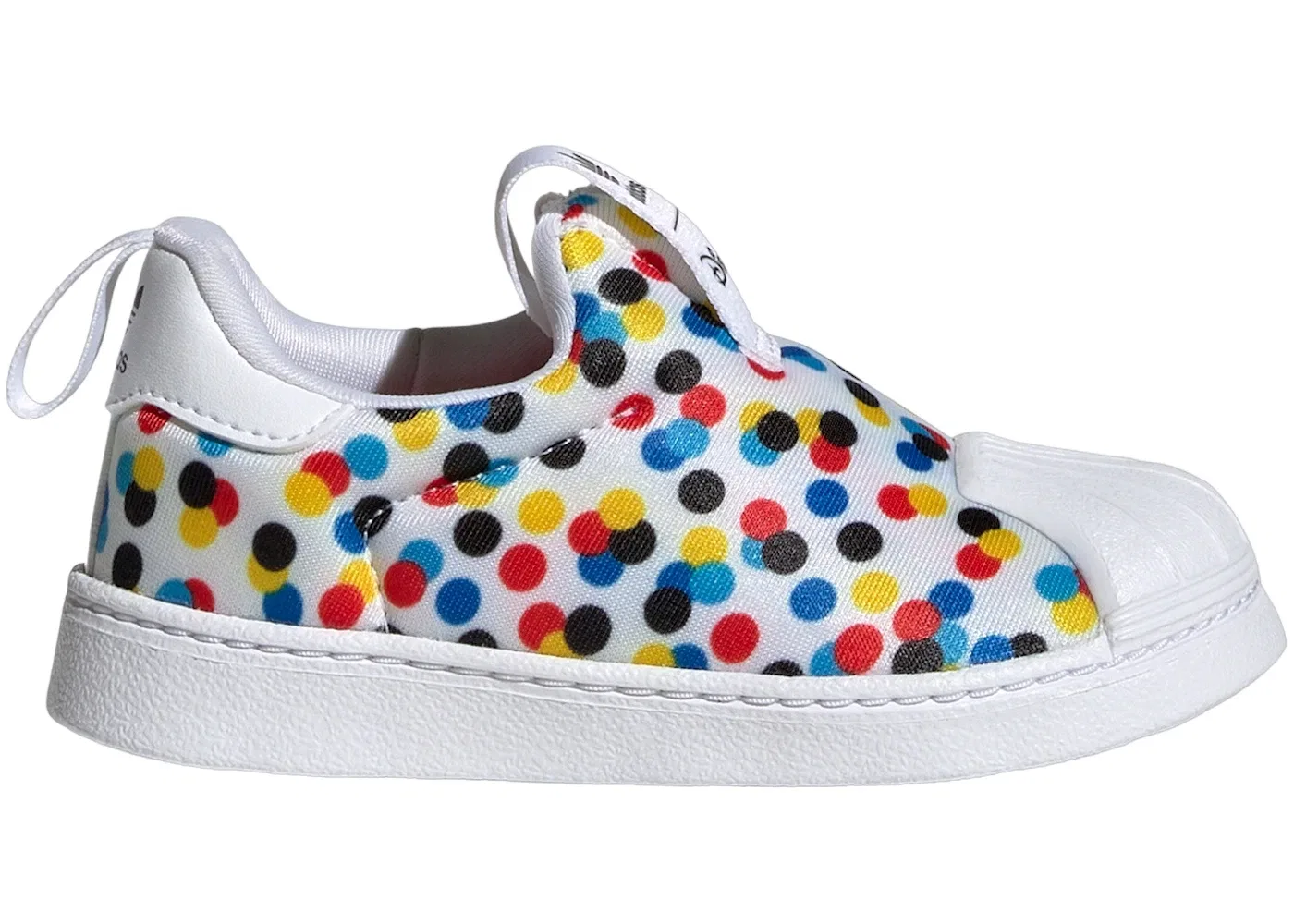 Детские кроссовки Lifestyle Adidas Superstar 360, Cloud White Core Black Vivid Red