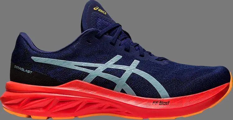 

Кроссовки dynablast 3 'deep ocean light steel' Asics, синий