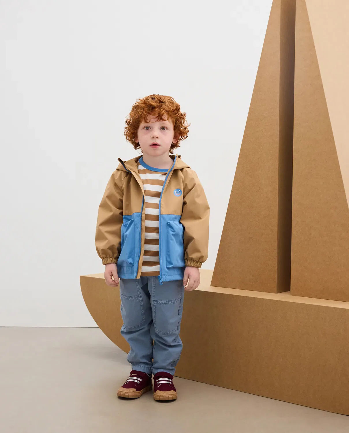 Детские штаны карго для мальчиков хлопковые Kids El Corte Inglés, 400 Azul