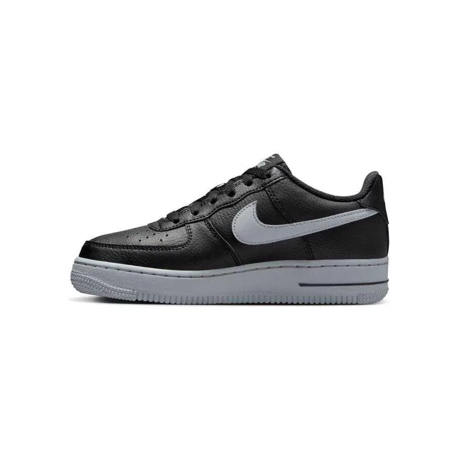 Кроссовки спортивные с кожаным верхом Nike Air Force 1, Черный — фото 2