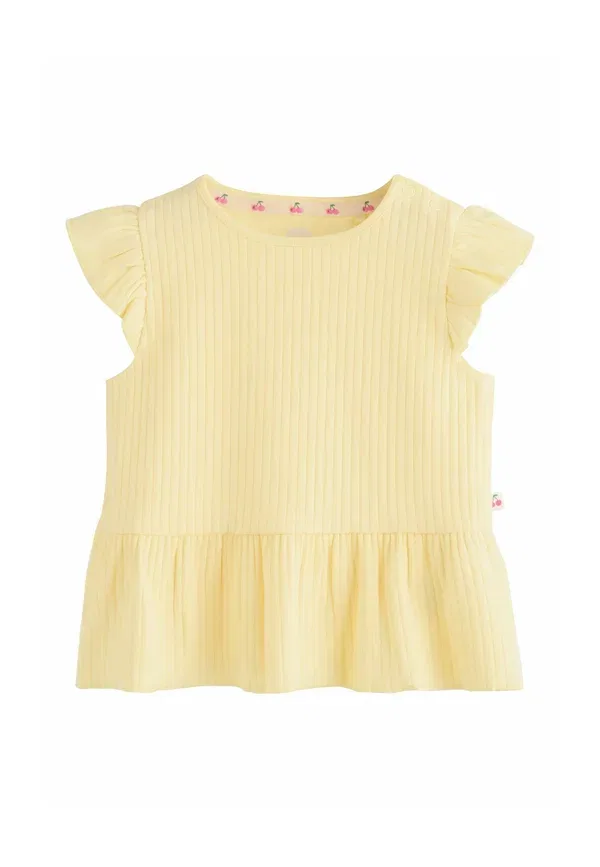 Футболка хлопок Next, Regular fit, Peplum 4 Pack, Basic T-shirt, Next, Multi, мультиколор — фото 4