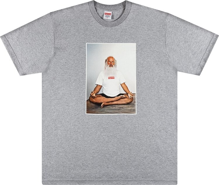 

Футболка Supreme Rick Rubin Tee 'Heather Grey', серый