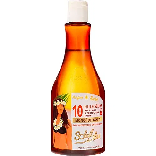 Масло для тела Soleil des Iles Монои де Таити SPF 10, 150 мл