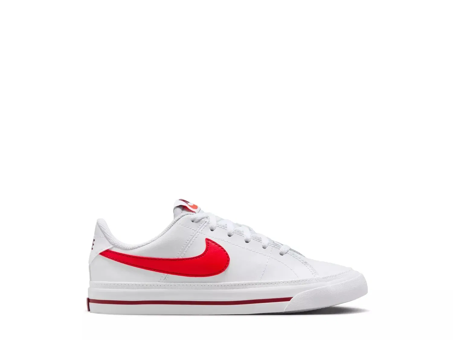 Кроссовки Court Legacy для детей, Nike, белый/красный