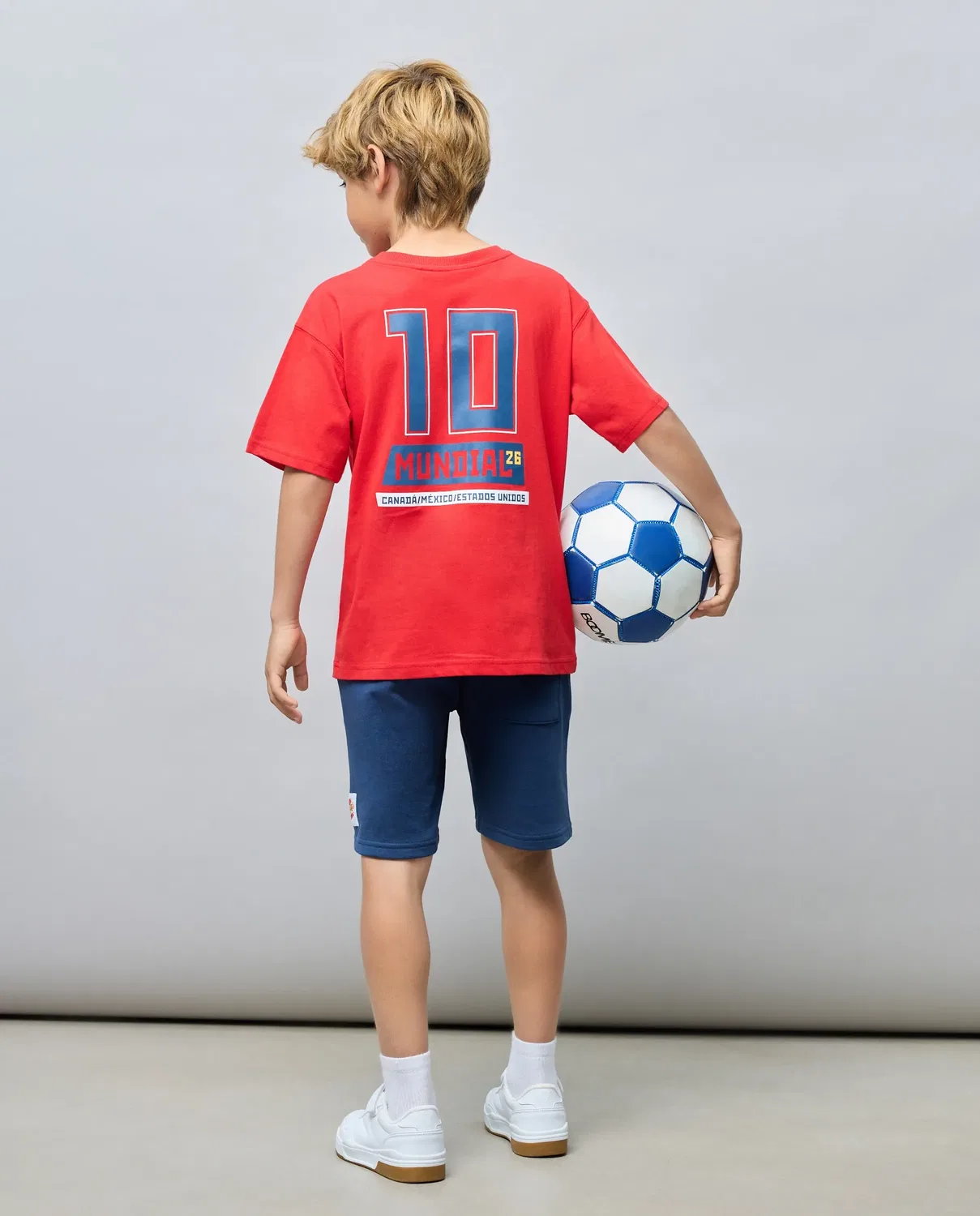 Детская футболка для мальчиков хлопковая Kids El Corte Inglés, Red — фото 3