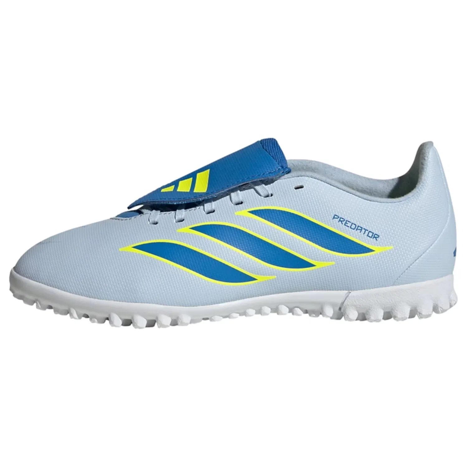 Спортивные кроссовки Adidas Performance Predator Club в цветах ультрамариновый синий и светло-синий