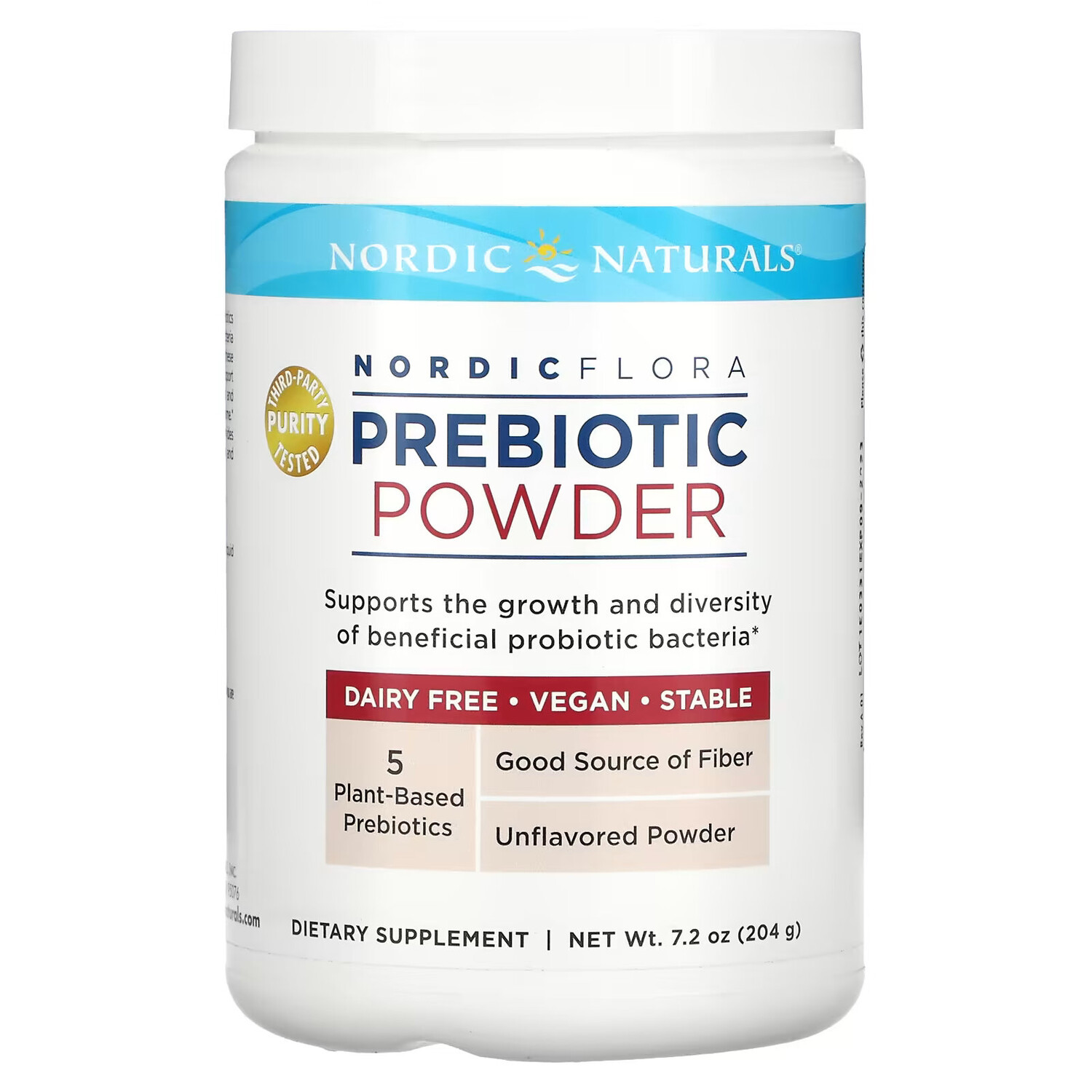 

Nordic Naturals, Пребиотик Nordic Flora в порошке, без добавок, 204 г (7,2 унции)