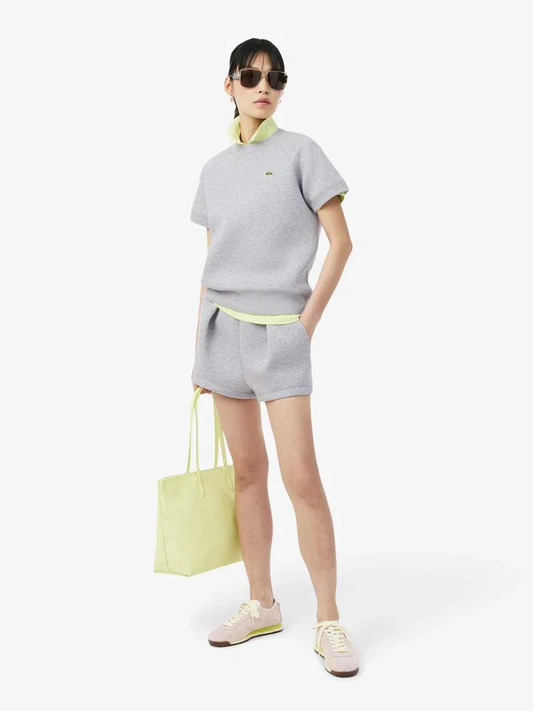 Футболка с длинным рукавом LACOSTE Silver, Antique Silver — фото 4