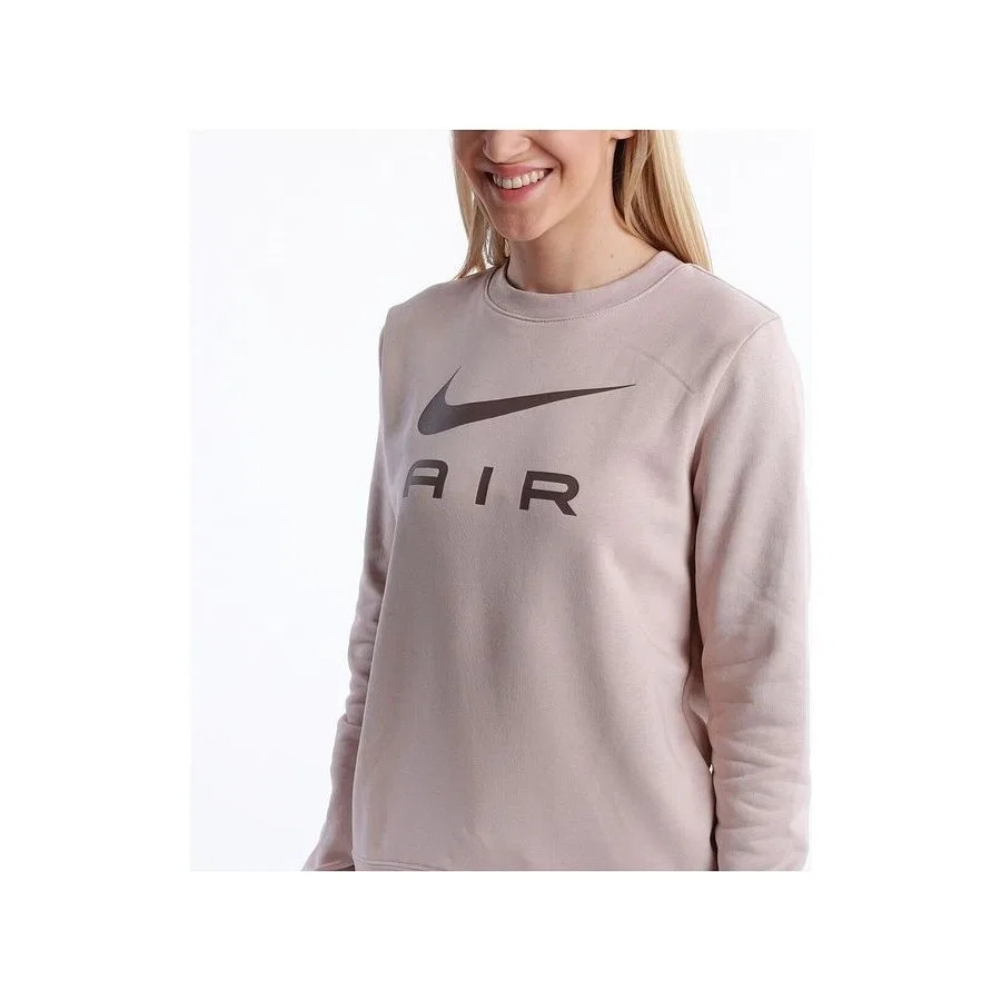 Женский свитшот из флиса с длинным рукавом Nike W Nsw Air Flc Crew, Коричневый — фото 3