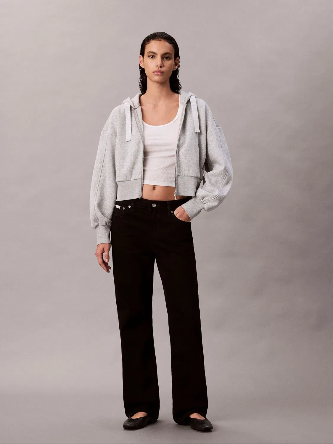 Джинсы прямые 90s Straight Calvin Klein, черный