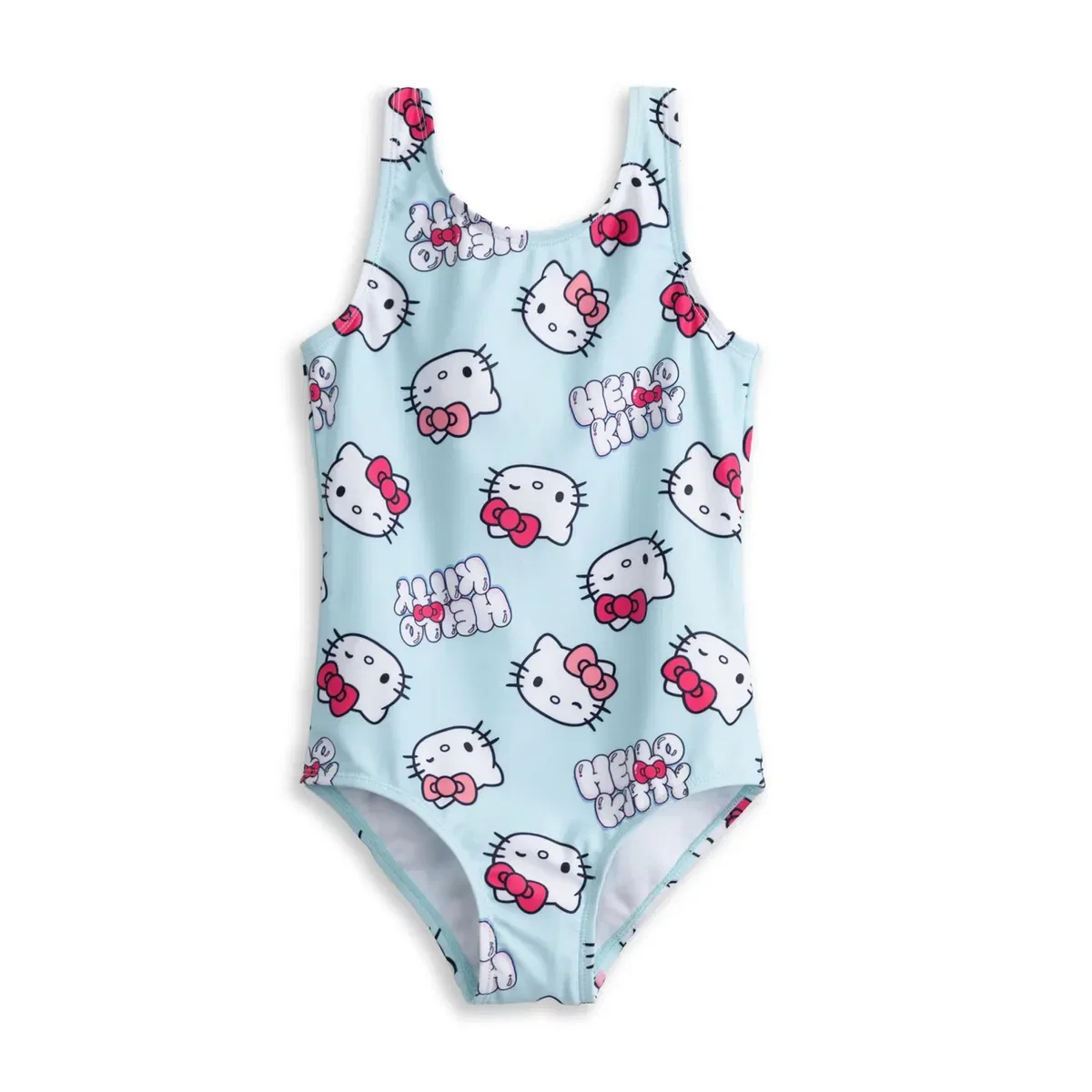 Детский купальник Hello Kitty с принтом, Blue