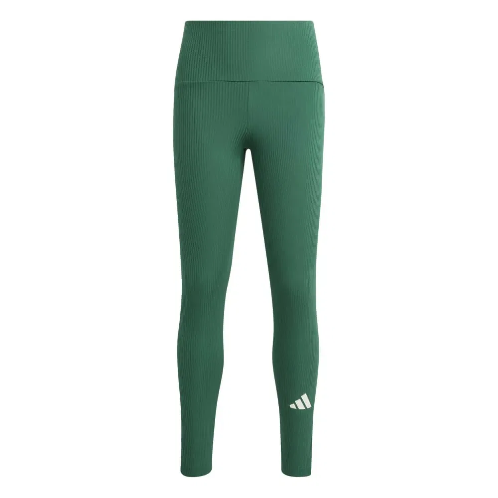 Леггинсы Adidas Sport Seasonals Collegiate Typography 7/8, зеленый — фото 3