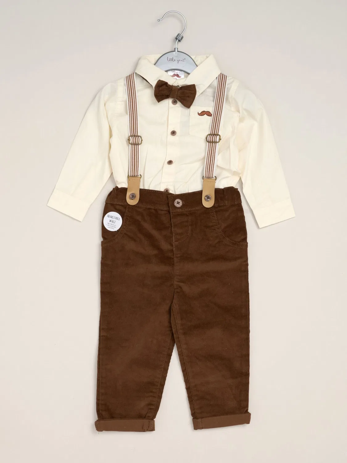Комплект одежды Little Gent, светлый коричневый — фото 2