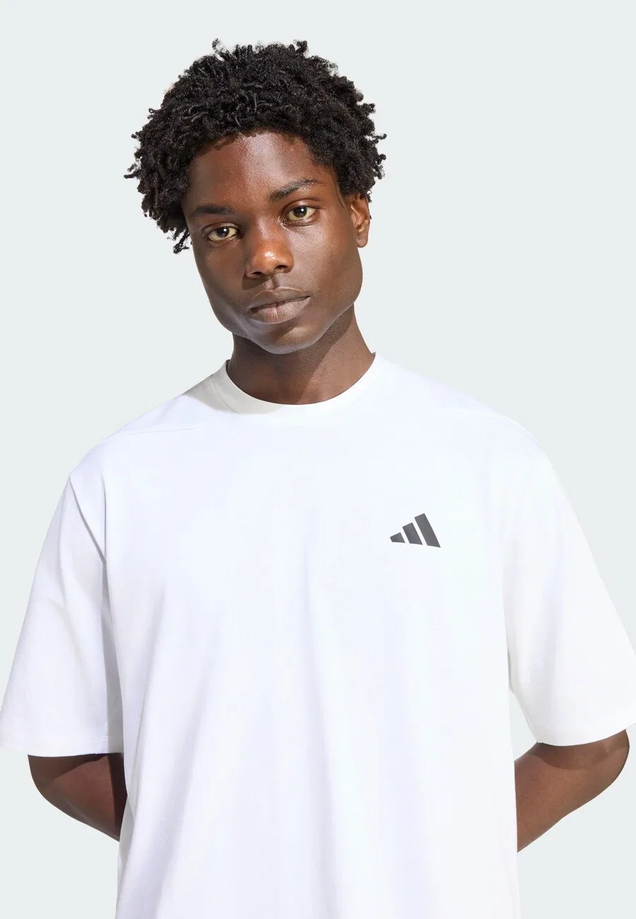 Спортивная футболка ADIDAS PERFORMANCE Performance Shirt 'PrimeLift Essentials' белого цвета — фото 4