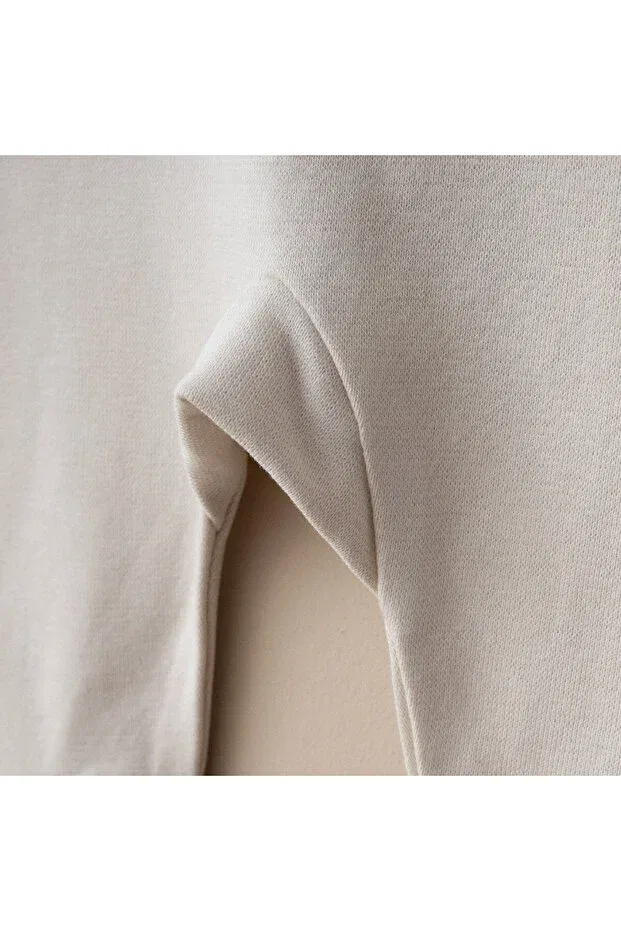 Детское боди-комбинезон для новорожденных хлопковый Pasillo, Beige — фото 3