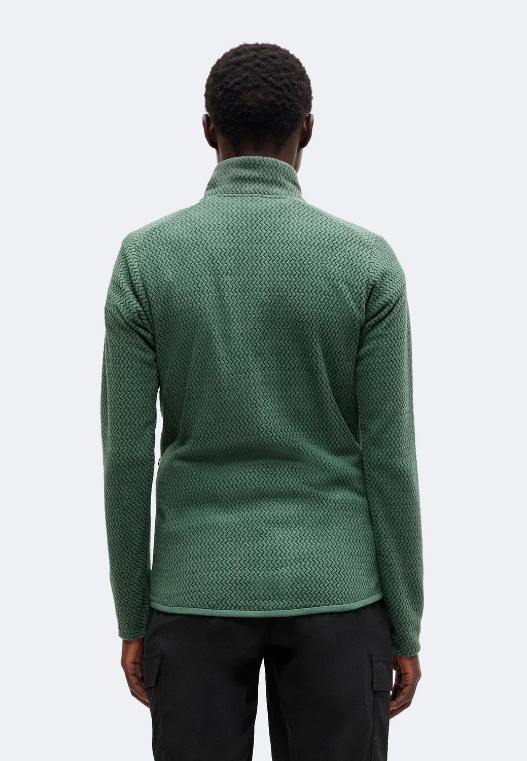 Куртка R1 air - флисовая Patagonia, Canopy Green — фото 3
