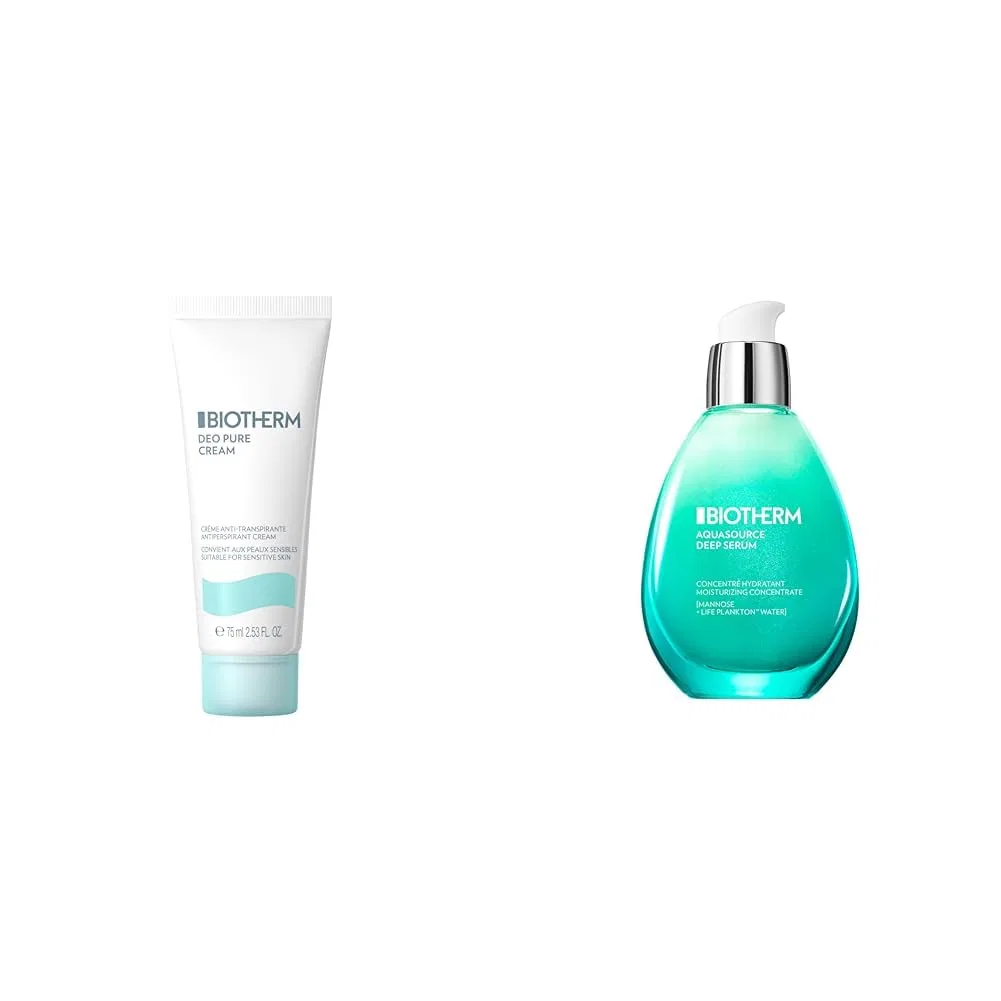 Дезодорант Pure Deodorant Cr. 75 мл + эссенция Aquasource Deep Essence 50 мл, BIOTHERM