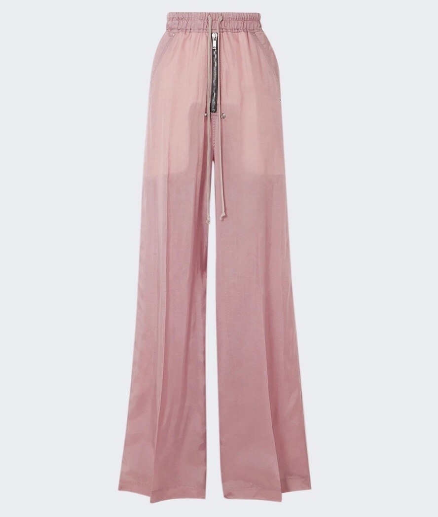 

Брюки Rick Owens Drawstring Geth Belas, розовый