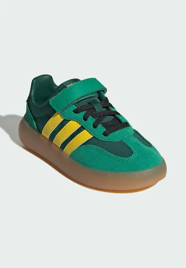 Детские туфельки Adidas Sportswear, зеленый/желтый — фото 2