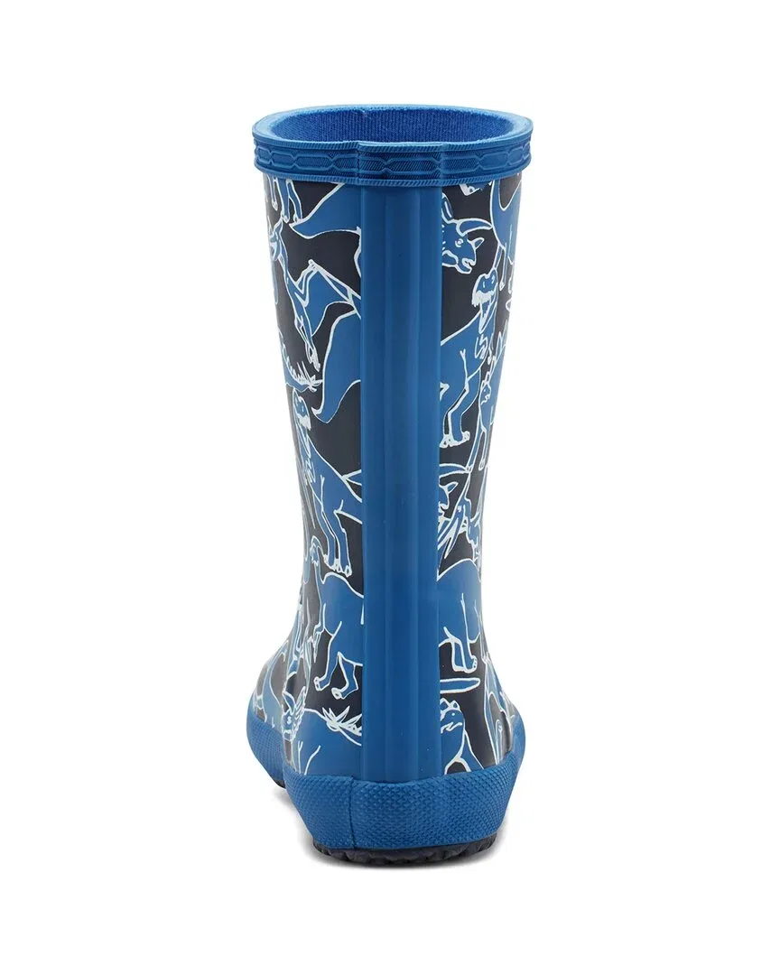 Детские резиновые сапоги для девочек водонепроницаемые Hunter Rubber Rain Boot, синий — фото 3