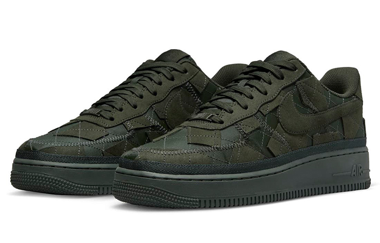 Кроссовки Nike Air Force 1 Low Billie Eilish, темно-зеленый — фото 3