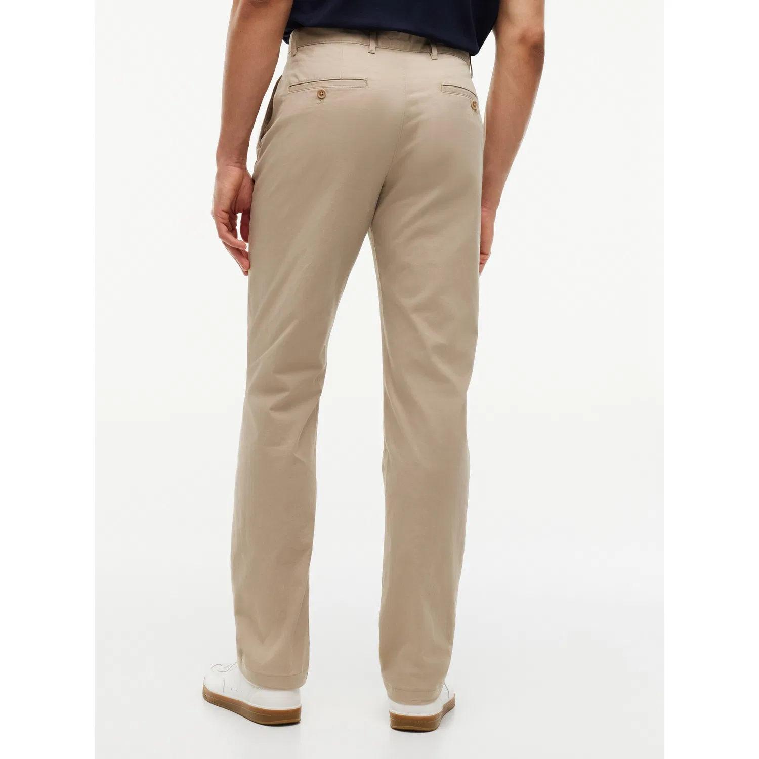 Мужские чиносы с зауженным кроем Tommy Hilfiger, Khaki — фото 2