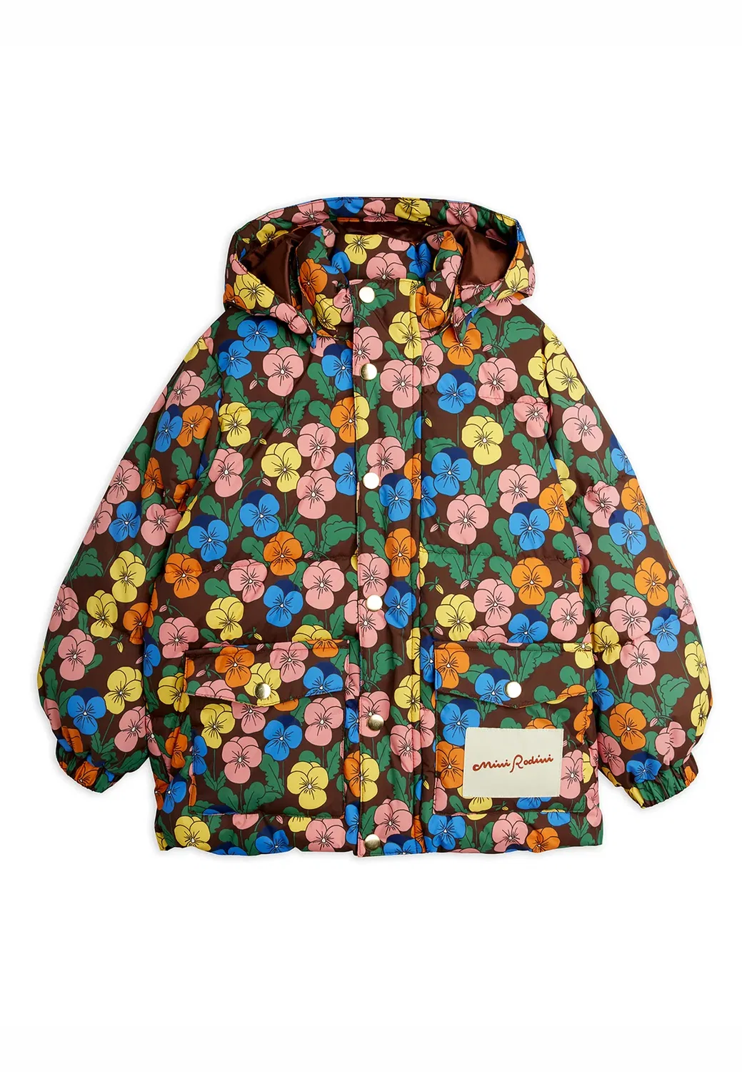 Теплая пуховая куртка Violas унисекс - зимняя куртка Mini Rodini, Multi-Colored