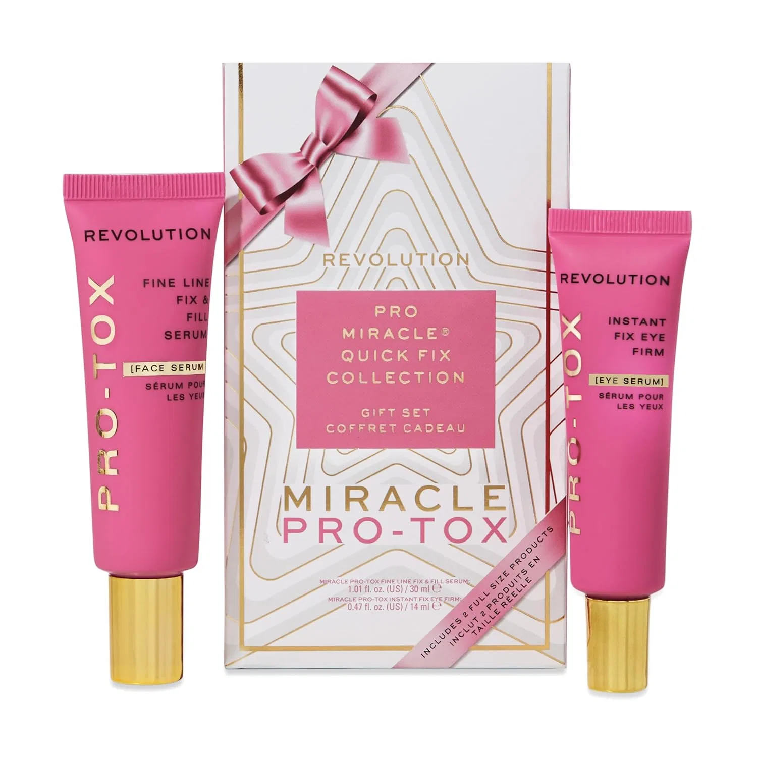 Набор для ухода за кожей Miracle Pro-Tox Collection, Revolution Pro, 2 предмета