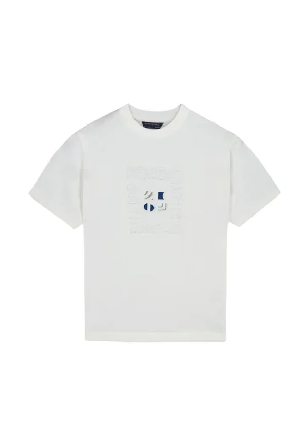 Футболка с принтом Print t-shirt Mayoral, белый — фото 2