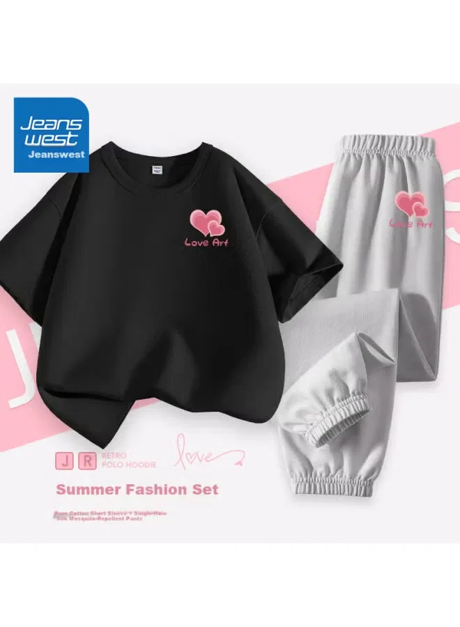 Комплект детский летний с коротким рукавом и брюками от комаров Jeanswest