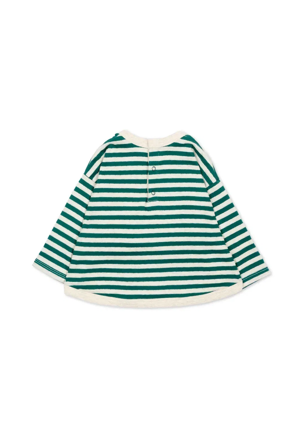 Футболка - топ с длинными рукавами Petit Bateau, Green — фото 2