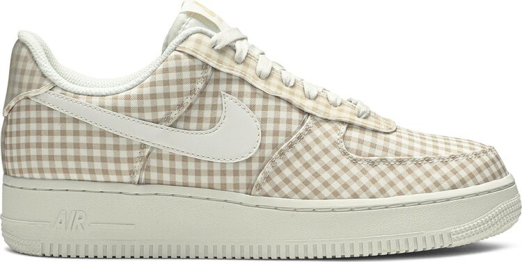 Кроссовки Nike Wmns Air Force 1 Low QS 'Gingham Pack - Beige', загар