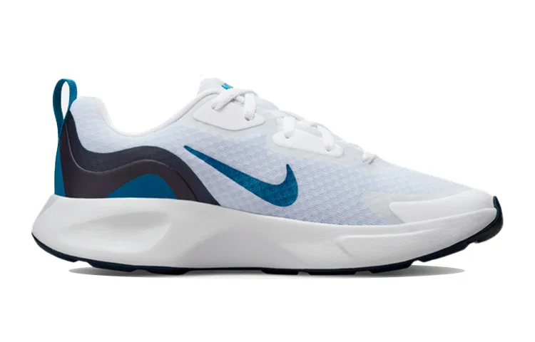 Детские кроссовки с низким верхом Wearallday Nike, Blue White — фото 3