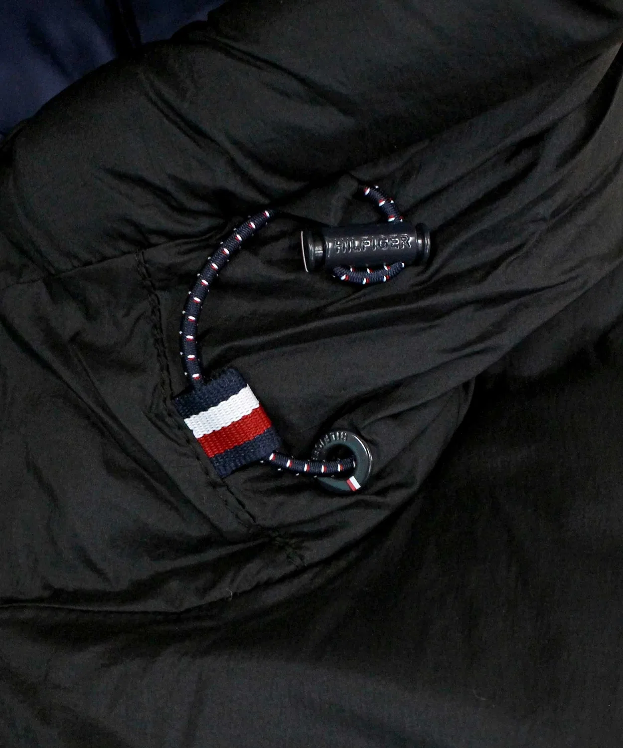 Пуховик с принтом New Ghost Tommy Hilfiger оранжевый — фото 4